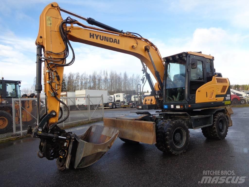 Hyundai HW 140 Колёсные экскаваторы