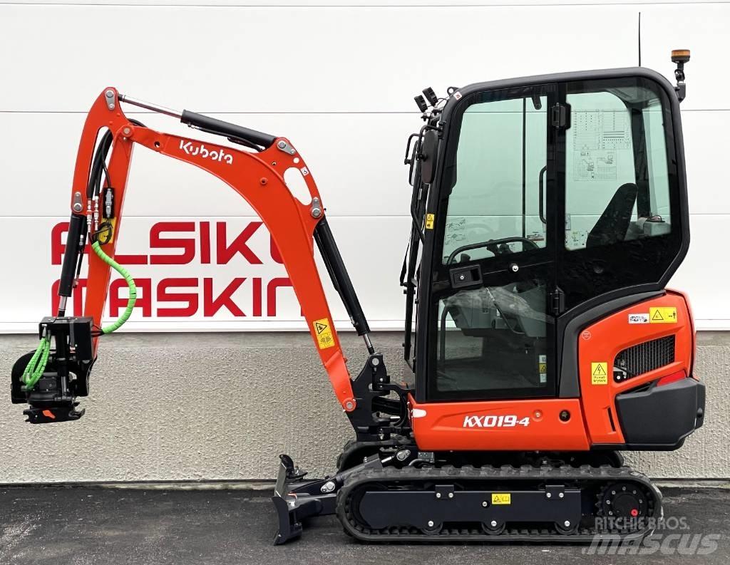Kubota KX 019-4 Мини-экскаваторы