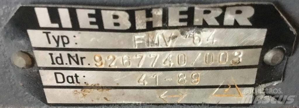 Liebherr FMV64 Гидравлическая система
