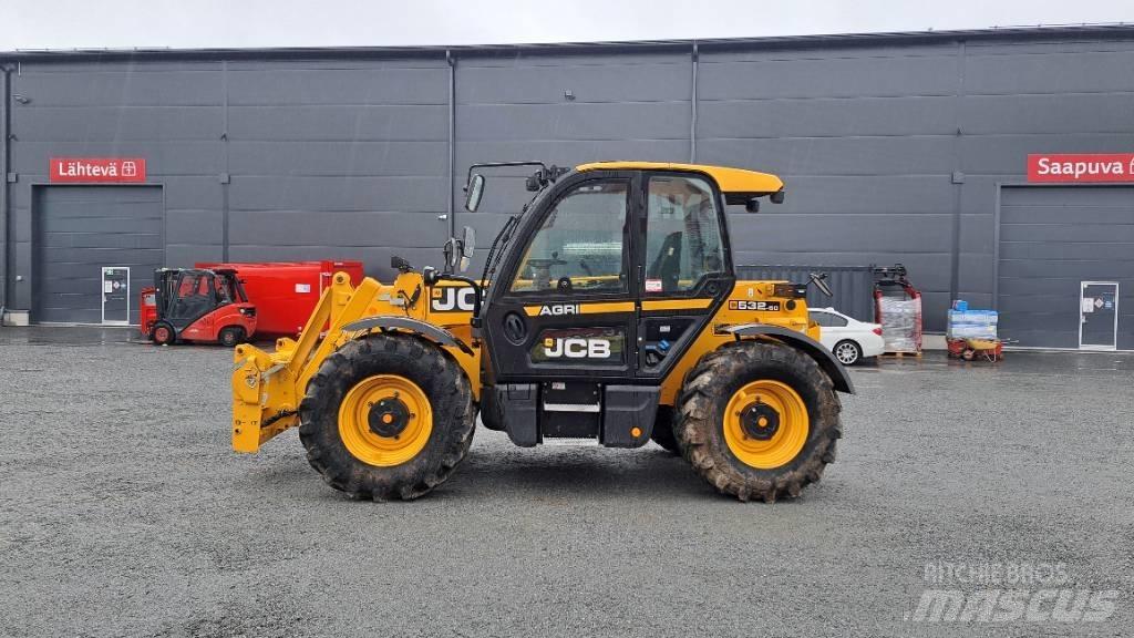 JCB 532-60 Agri Сельскохозяйственные телескопические погрузчики
