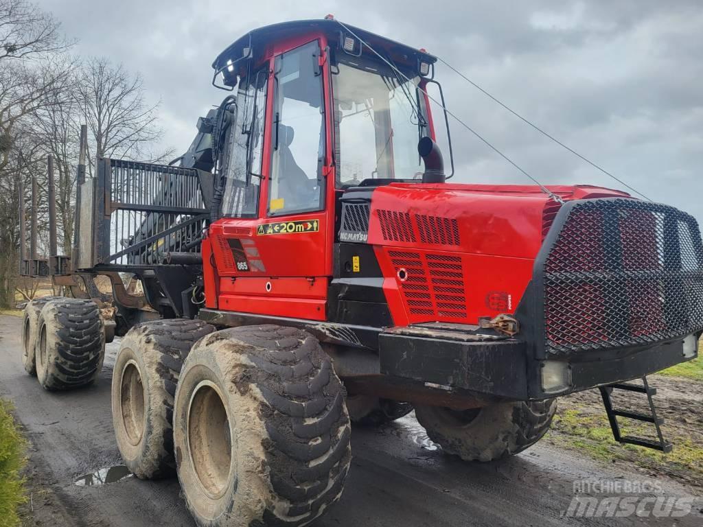 Komatsu 865 Форвардеры