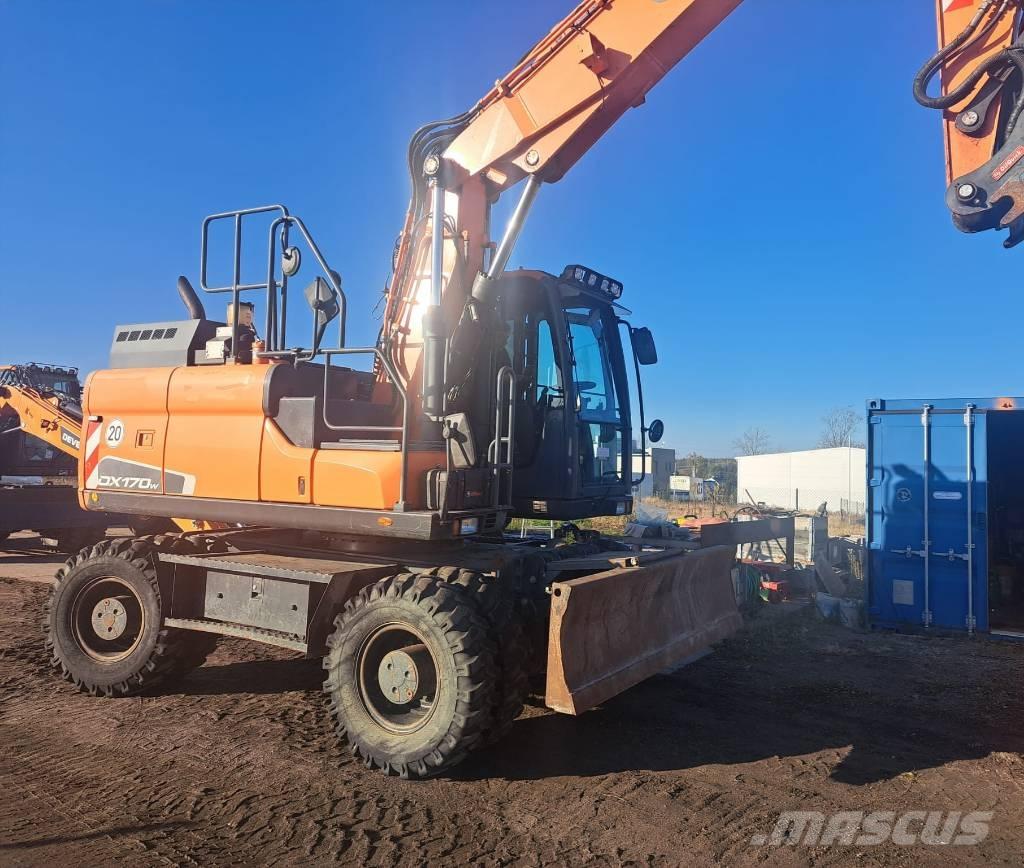 Doosan DX170W-5 Колёсные экскаваторы
