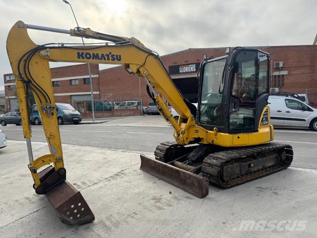Komatsu PC 55 MR Гусеничные экскаваторы