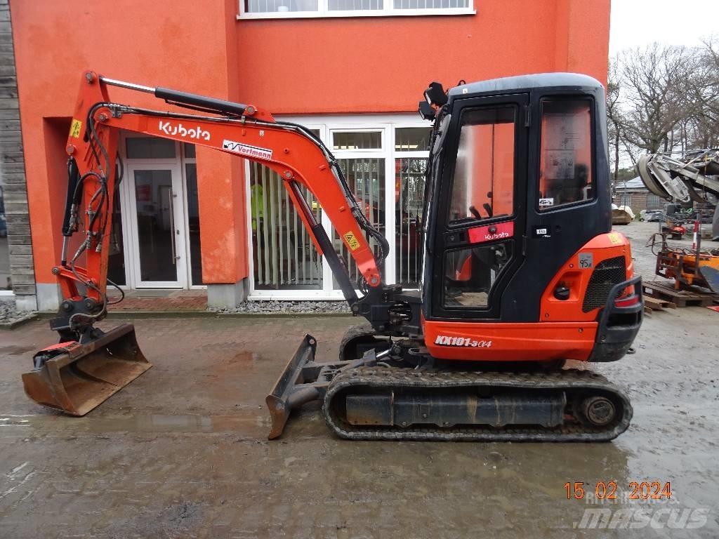 Kubota 101-3 Мини-экскаваторы