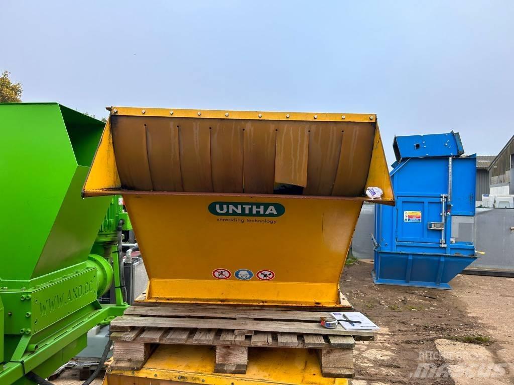Untha RS50 Feed Hood Запчасти и компоненты