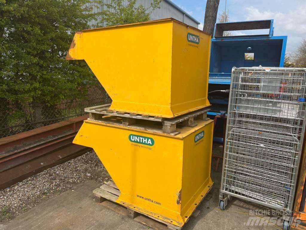 Untha RS50 Feed Hood Запчасти и компоненты