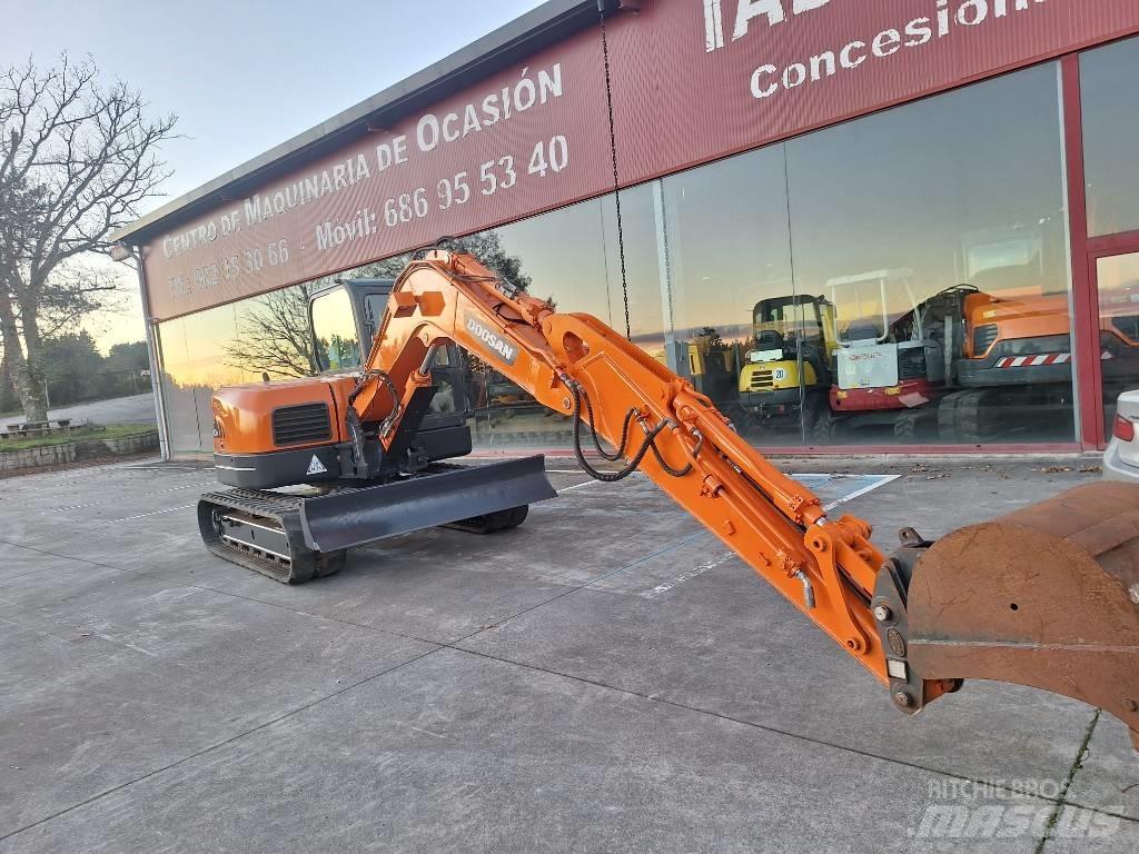 Doosan DX 80 R Малые экскаваторы 7т-12т