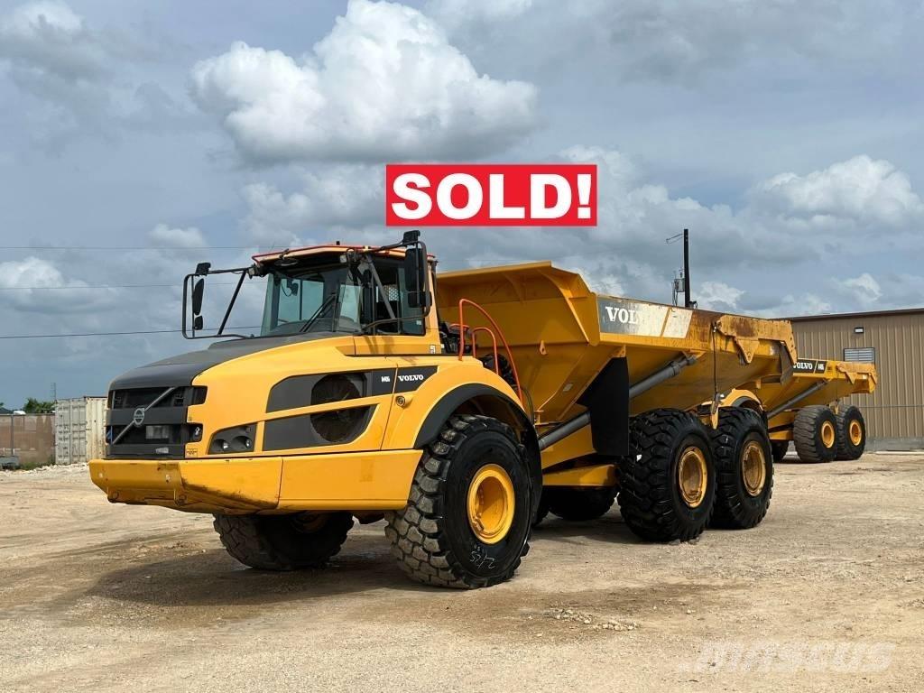 Volvo A40G Шарнирно-сочленённые самосвалы