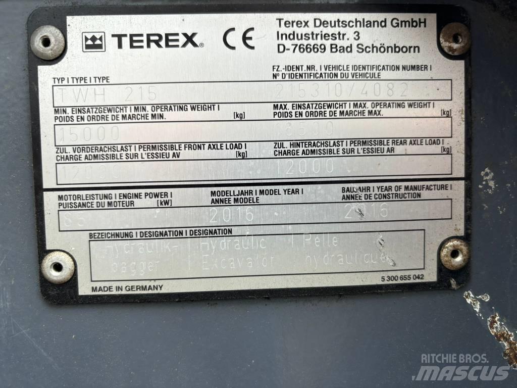 Terex TWH215 Оборудование для сортировки отходов