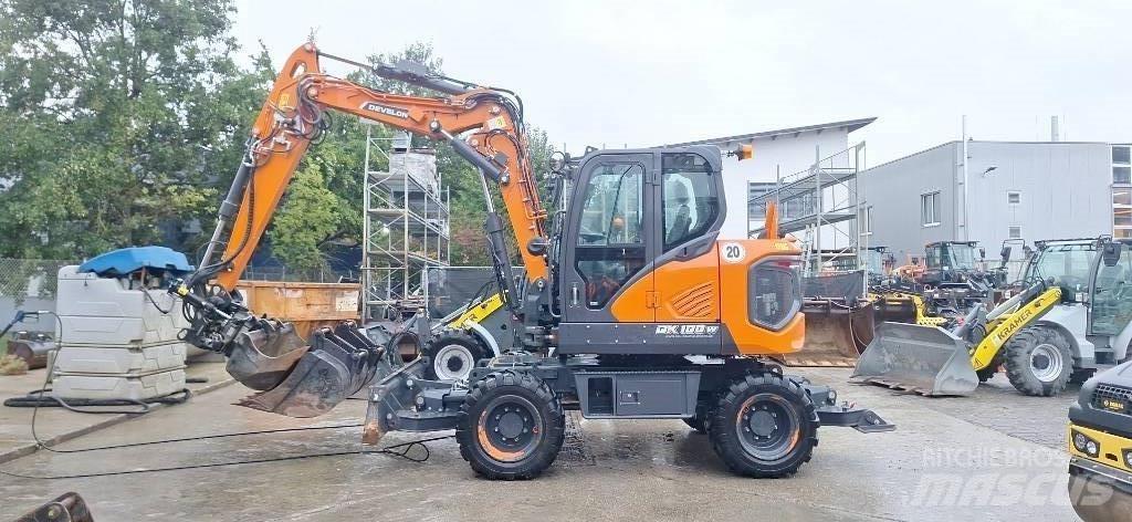 Doosan DX 100 W-7 Колёсные экскаваторы
