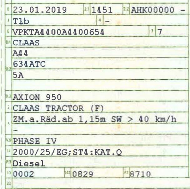CLAAS Axion 950 Трактора
