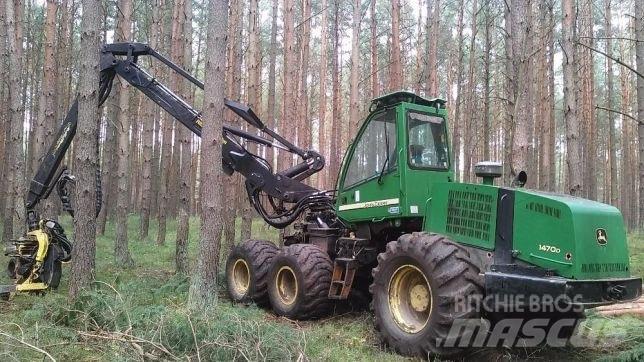 John Deere 1470D Харвестеры