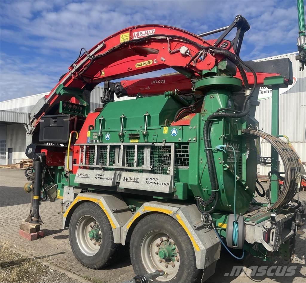 Mus-Max WT 11 Z Дробилки древесины