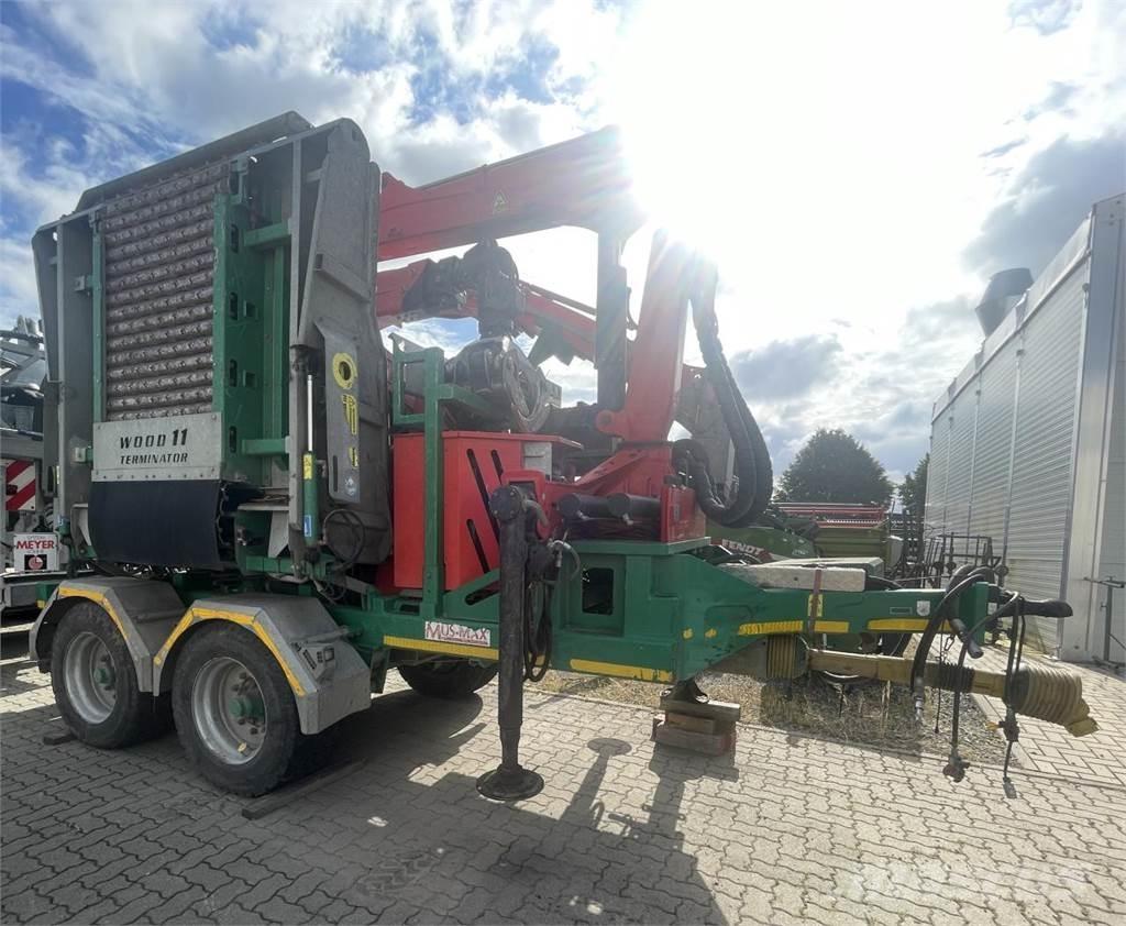 Mus-Max WT 11 Z Дробилки древесины