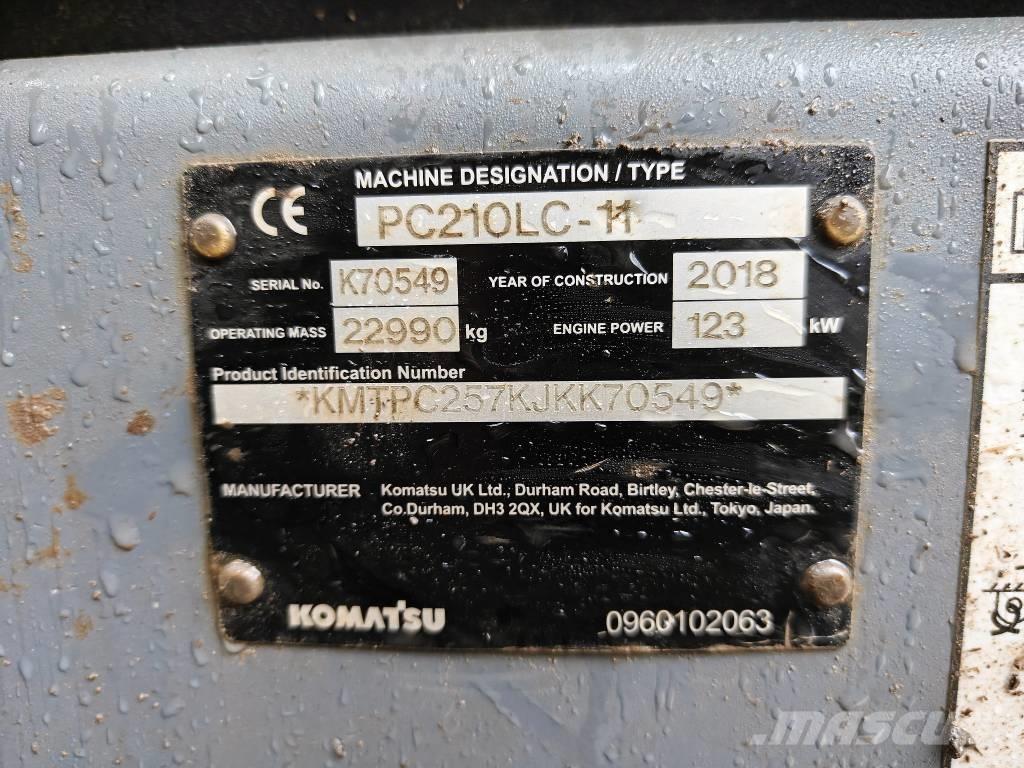 Komatsu PC 210 LC-11 Гусеничные экскаваторы