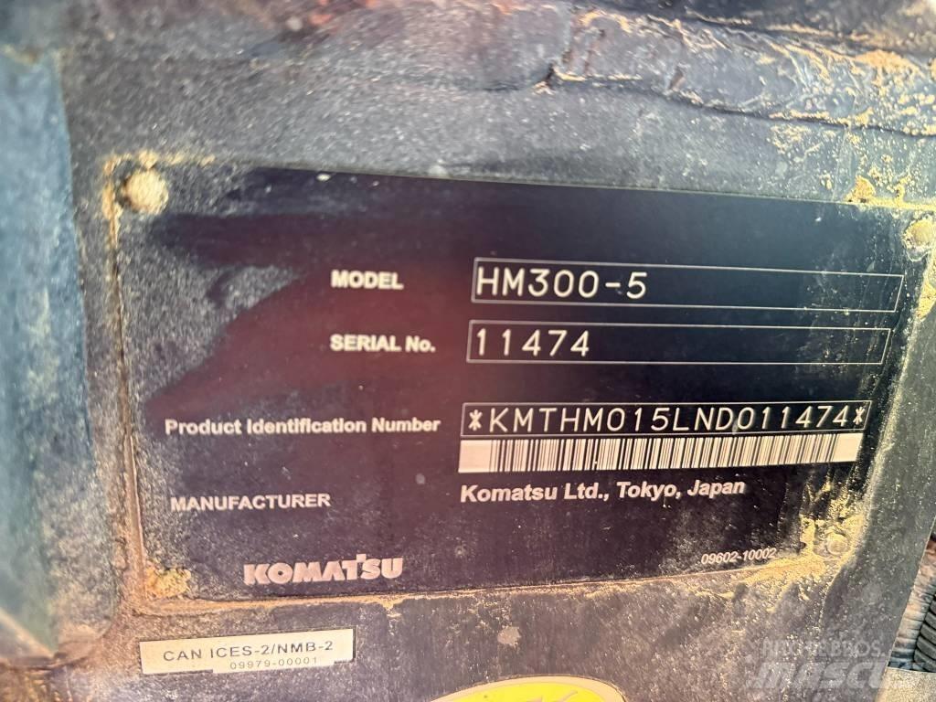 Komatsu HM300-5 Шарнирно-сочленённые самосвалы