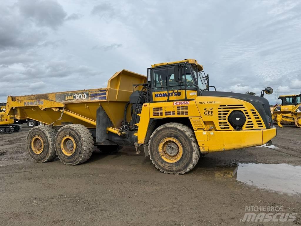 Komatsu HM300-5 Шарнирно-сочленённые самосвалы