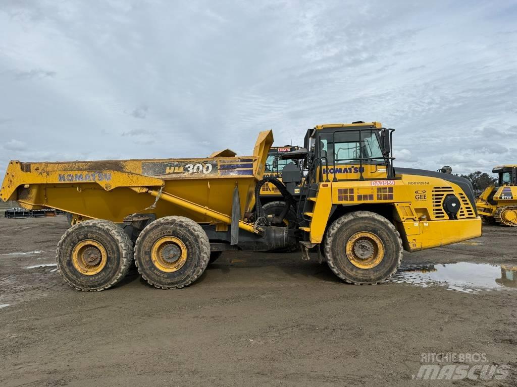 Komatsu HM300-5 Шарнирно-сочленённые самосвалы