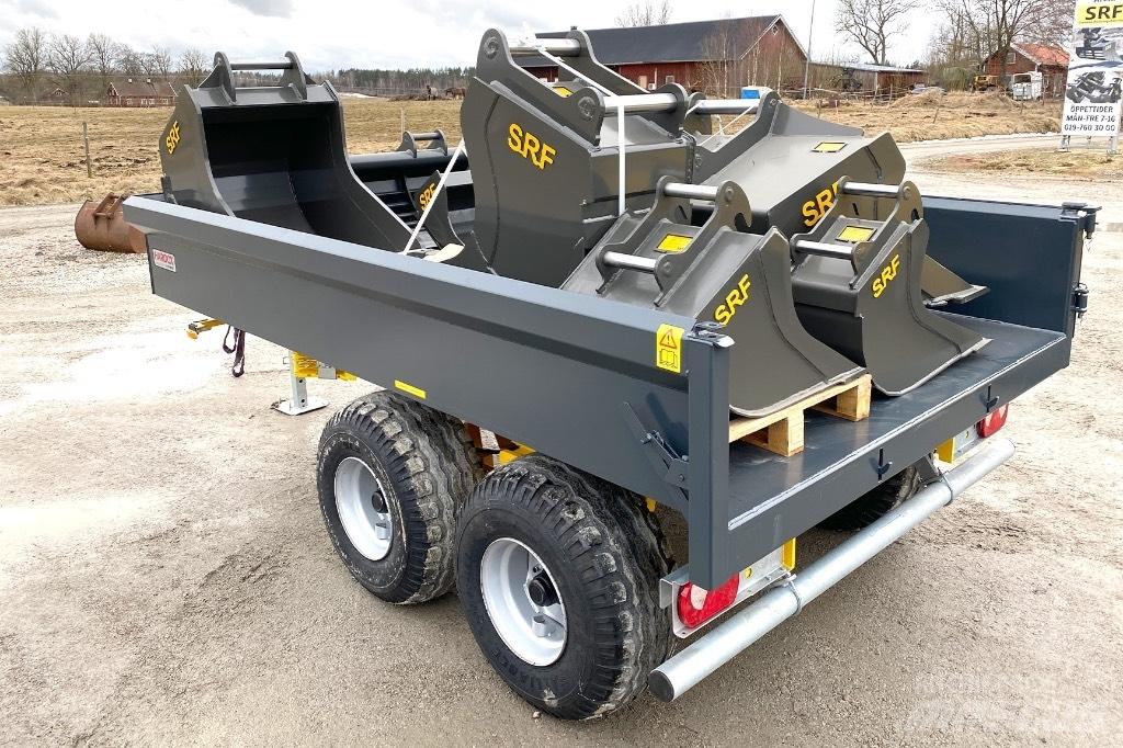 SRF 9 ton Dumpervagn Компоненты строительной техники