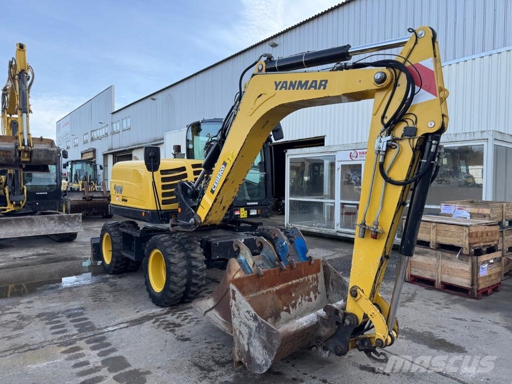 Yanmar B95W (40810) Колёсные экскаваторы
