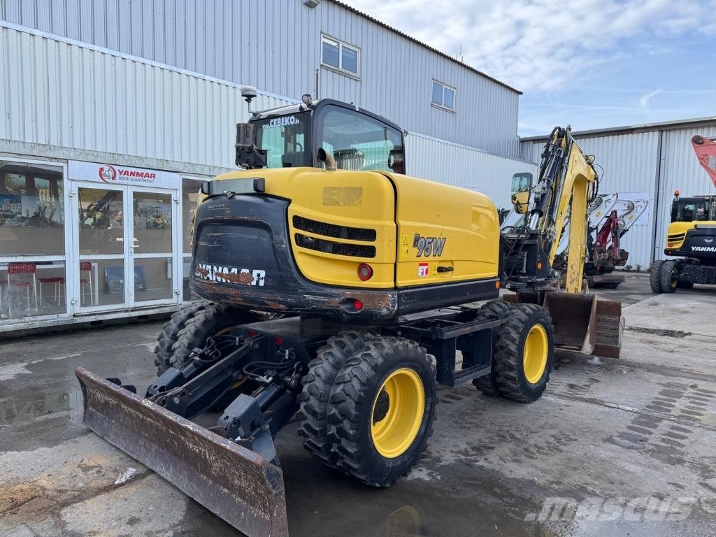 Yanmar B95W (40810) Колёсные экскаваторы