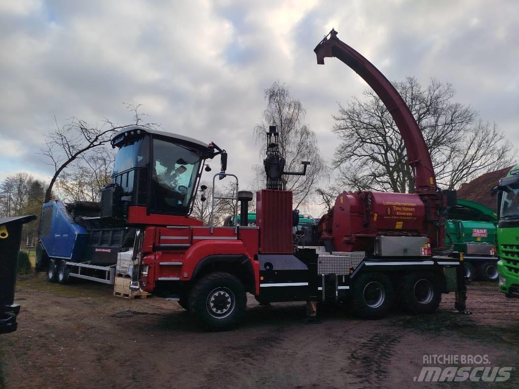 JENZ HEM 593 R-Cobra Дробилки древесины