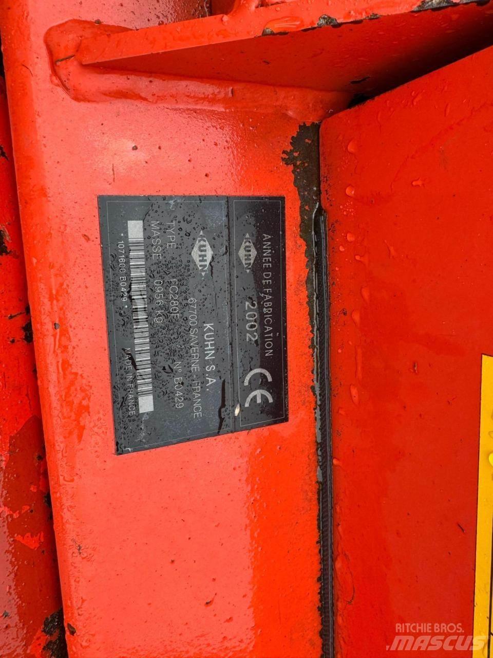 Kuhn FC280F Роторные косилки