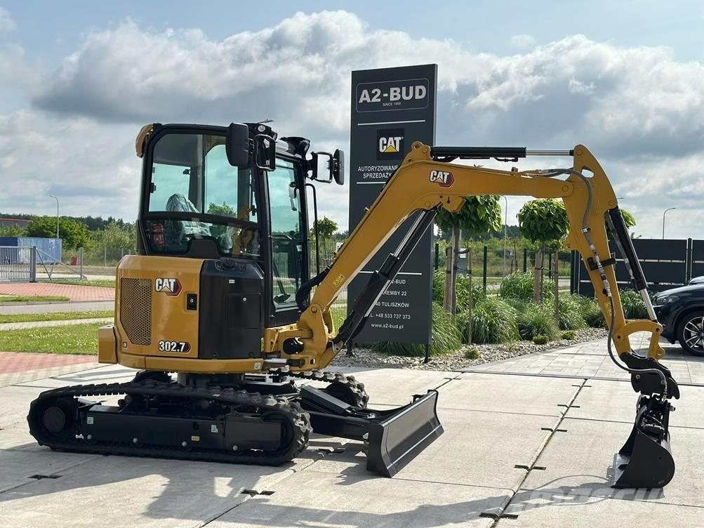 CAT 302.7 CR Мини-экскаваторы