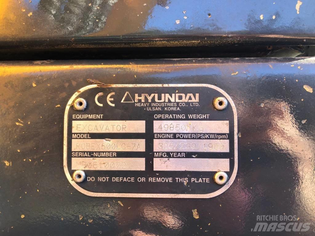 Hyundai R500LC-7A Гусеничные экскаваторы