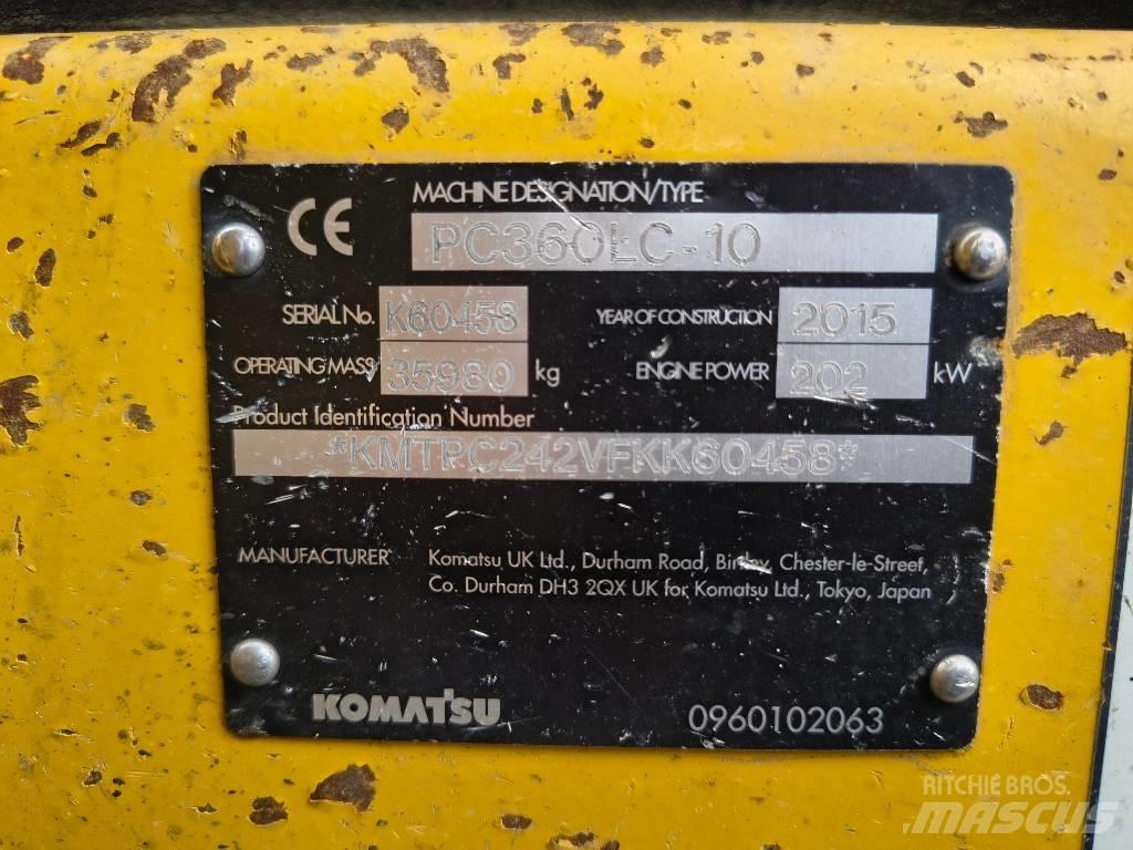 Komatsu PC 360 LC-10 Гусеничные экскаваторы