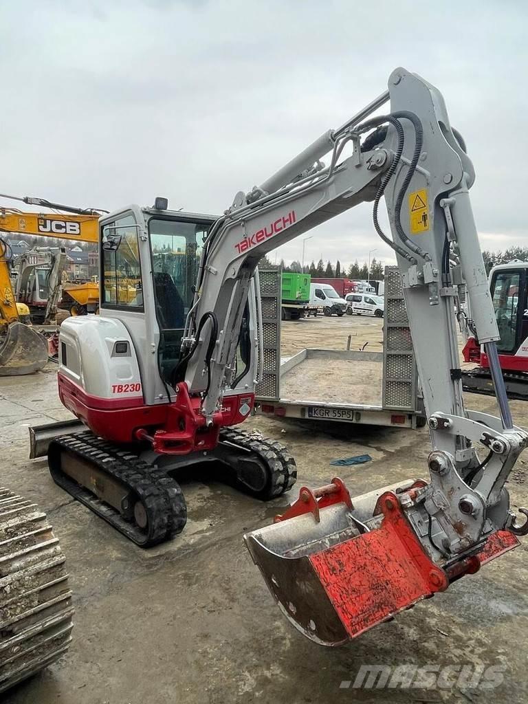 Takeuchi TB230 V3 Мини-экскаваторы