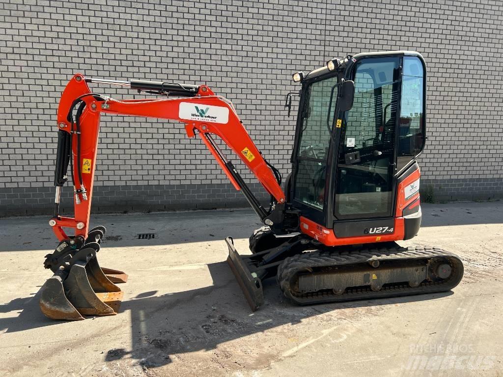 Kubota U 27-4 Мини-экскаваторы