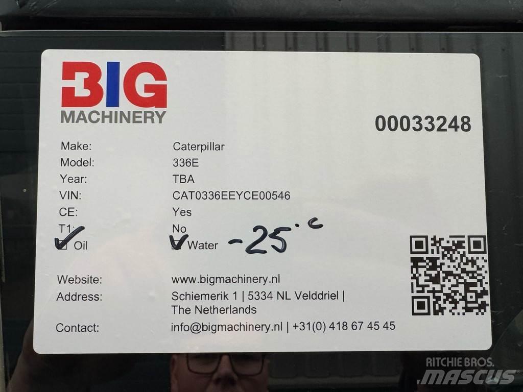 CAT 336EL Гусеничные экскаваторы