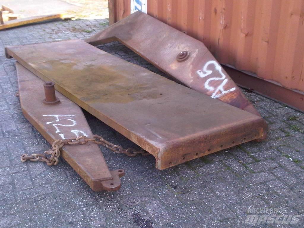 Volvo A25 tailgates Ходовая часть и подвеска