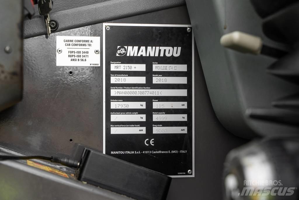 Manitou MRT 2150 Телескопические погрузчики