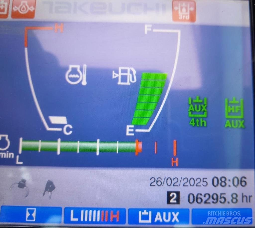 Takeuchi TB 260 Мини-экскаваторы
