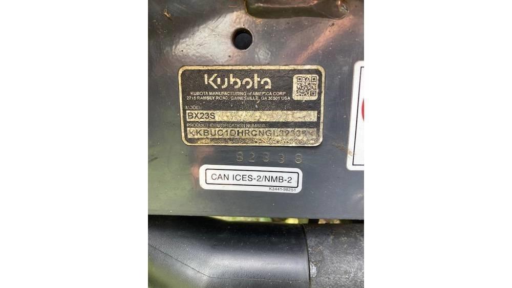 Kubota BX23s Трактора