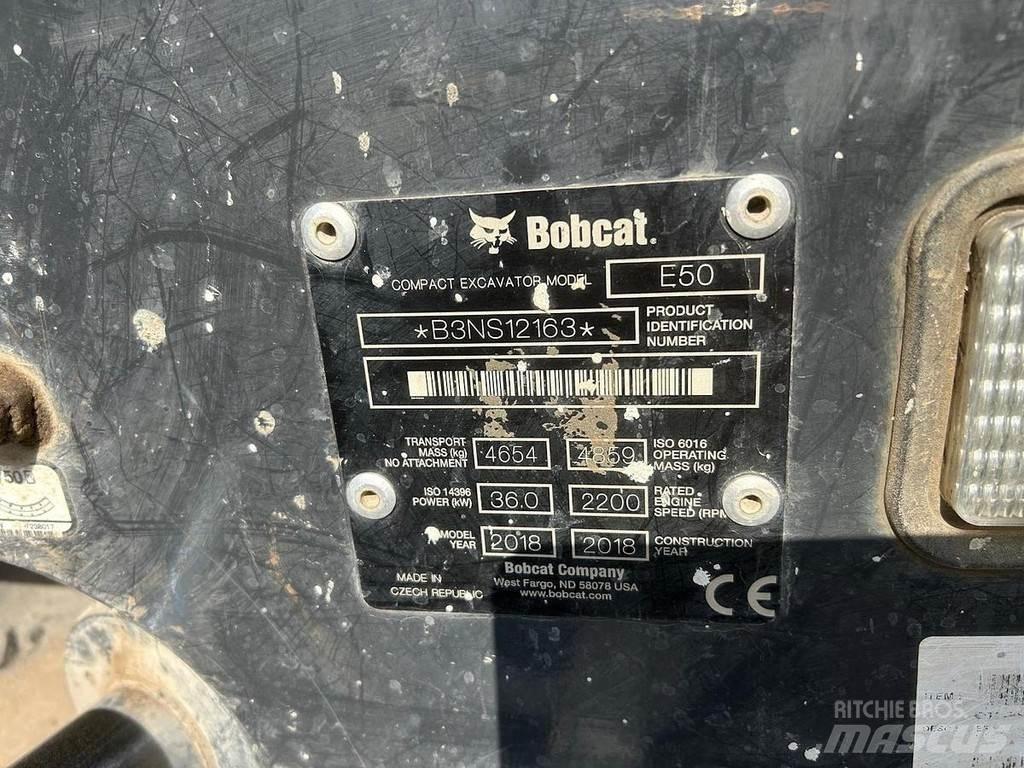 Bobcat E50 Мини-экскаваторы