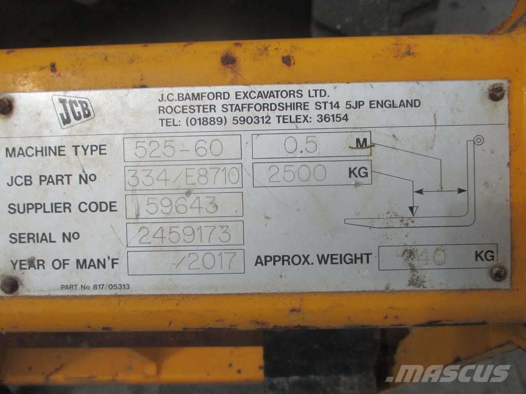 JCB 525-60 Телескопические погрузчики