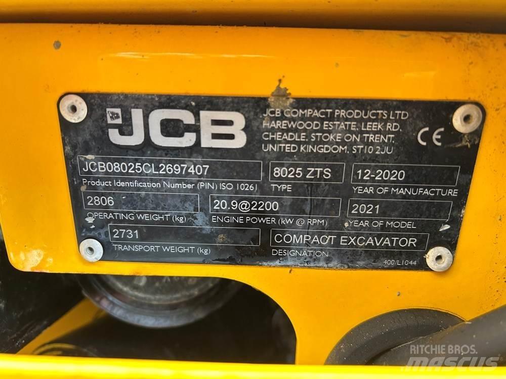 JCB 8025 Мини-экскаваторы