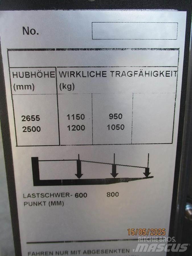 BT SWE 120 Ручные штабелёры с электроподъёмом