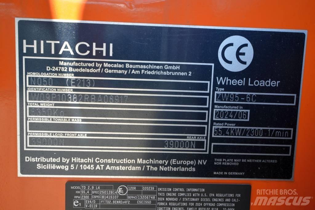 Hitachi ZW 95-6 C Фронтальные погрузчики