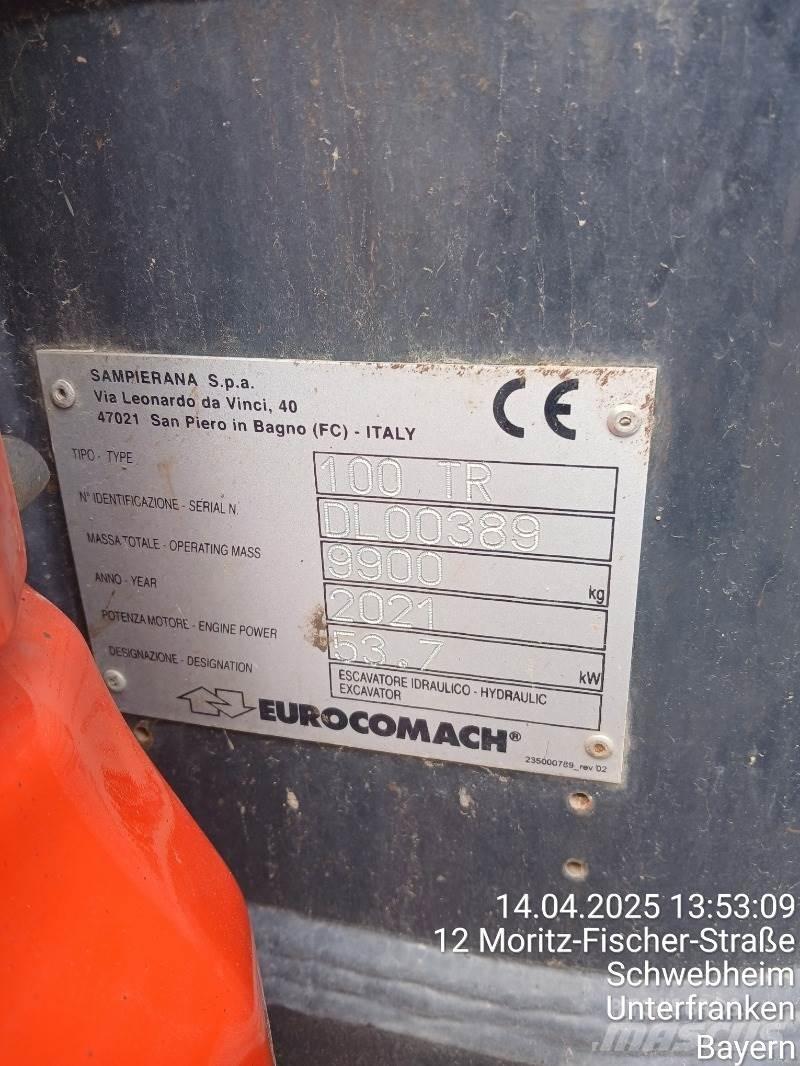 Eurocomach 100TR Мини-экскаваторы