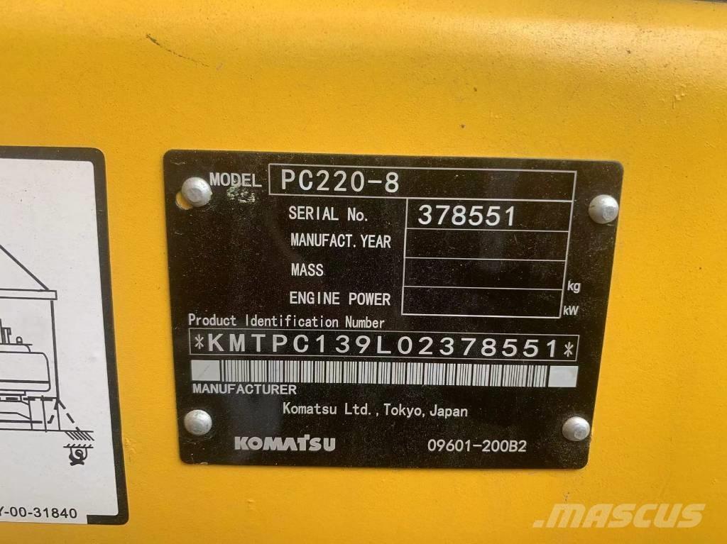 Komatsu PC 220-8 Гусеничные экскаваторы