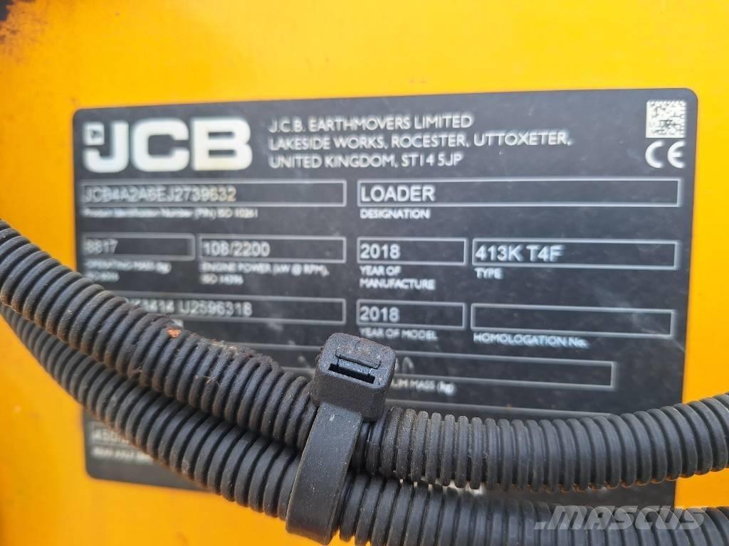 JCB 413 K Фронтальные погрузчики