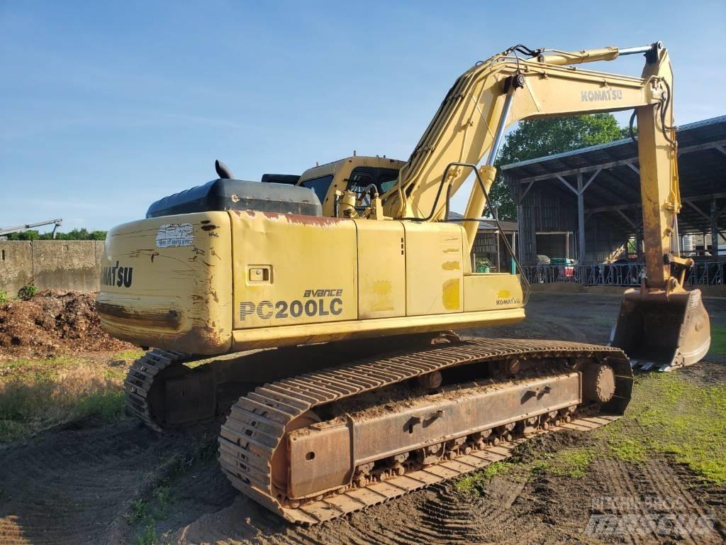 Komatsu PC200LC-6LE Гусеничные экскаваторы