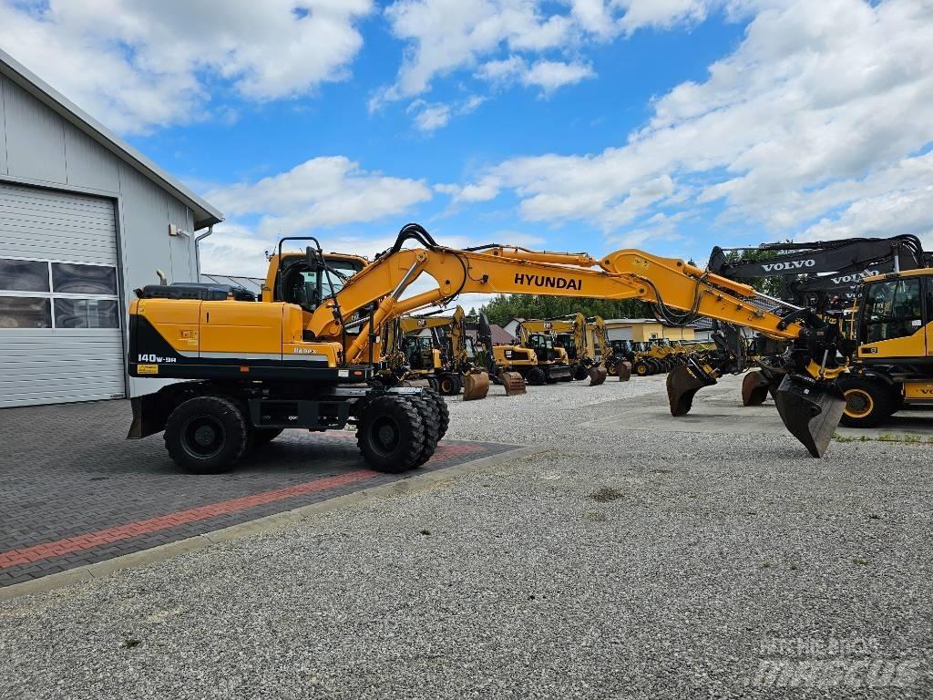 Hyundai 140 W 9 A Колёсные экскаваторы