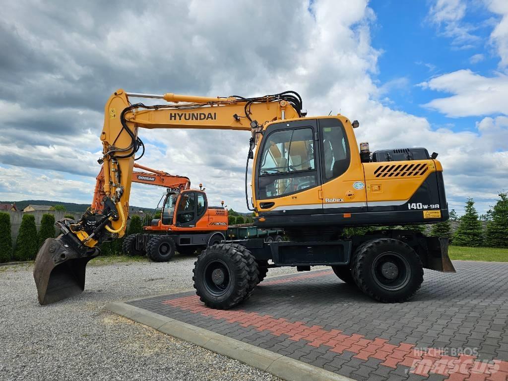 Hyundai 140 W 9 A Колёсные экскаваторы
