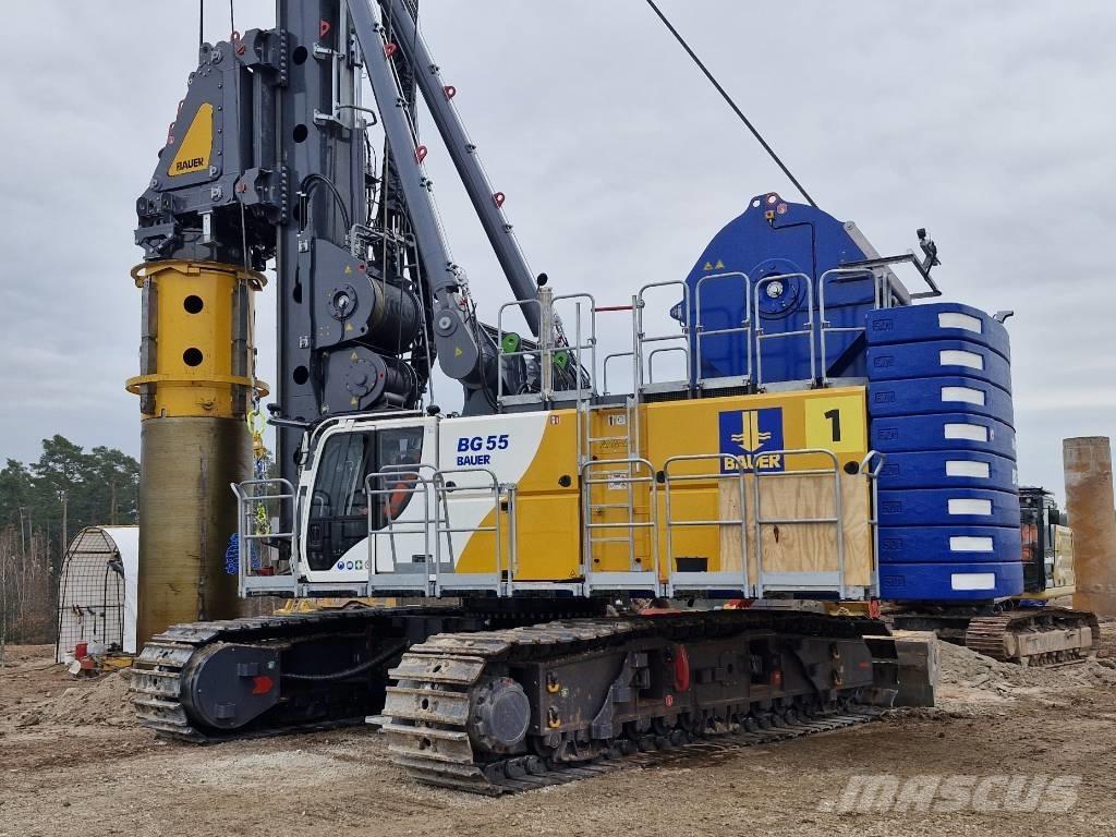 Bauer BG 55 V Гусеничные буровые установки