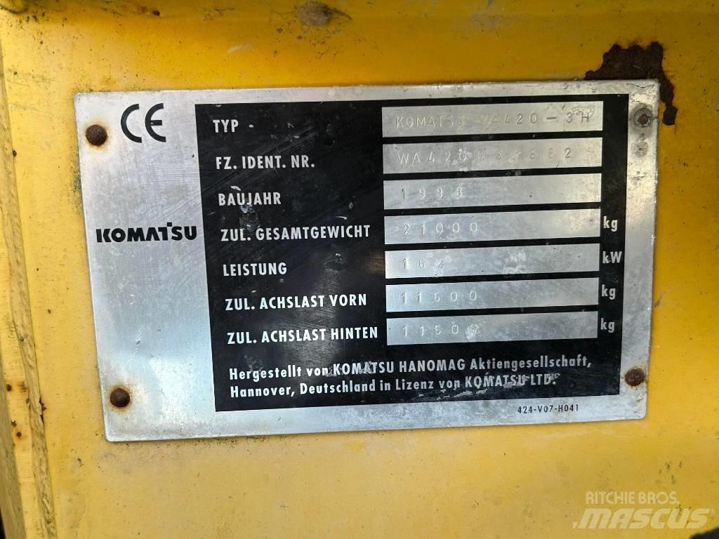 Komatsu WA 420 Фронтальные погрузчики